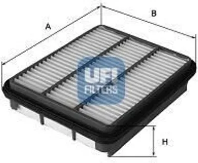 Produktbild von Luftfilter UFI 30.309.00 für HYUNDAI TERRACAN (HP) Filtereinsatz