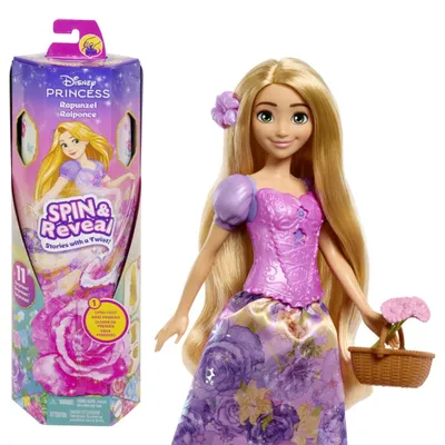 Zdjęcie produktu dla Disney Princess HTV84, Lalka modowa, Damski, 3 lat(a), Dziewczyna, 290 mm, Różne kolory