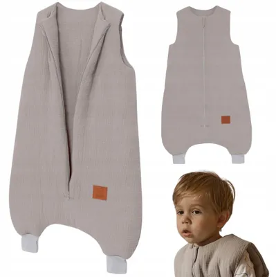 Produktbild von Infantilo Musselin Schlafsack mit Beinen 2.5 Tog