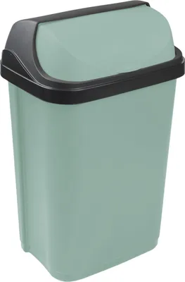 Obrázek produktu pro Atkritumu spainis ar rotejosu vaku 25L Rasmus 34x26x54cm zals 4052396104646