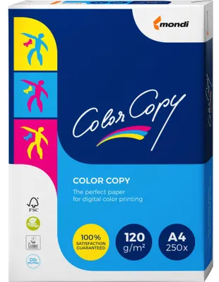 Immagine prodotto di Copia a colori Millbrand A 4, 120 g 250 fogli, bianco brillante, satinato