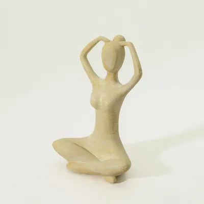 Zdjęcie produktu dla Figurka joginki Asana III 6x6x10 cm