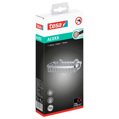 Produktbild von Tesa Aluxx - Aluminium - Silber - Wand-montiert - Duschkorb - 220 mm - 102 mm