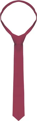 Produktbild von Karlowsky Krawatte 148 x 6,5 cm Polyester/Baumwollmix waschecht pflegeleicht Bordeaux