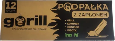Produktbild von Grillanzünder aus Holzwolle mit Zündfunktion GORILL – 12 Stück für schnelles und sicheres Grillen