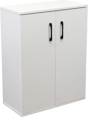 Immagine prodotto di Milani Home - Mobile due ante cm 60 l x 30 p x 78,5 h - Bianco