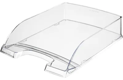 Immagine prodotto di Leitz 5226-00-02 5226 Briefkorb Transparent Plus, A4, Polystyrol, glasklar
