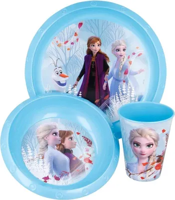 Produktbild von Stor 51015 - Frozen 2 / Die Eiskönigin 3-teiliges Frühstück Set