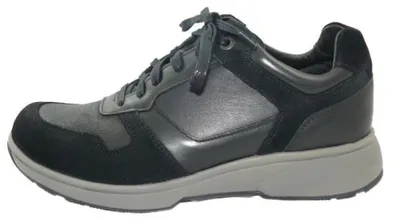 Immagine prodotto di Xsensible Moscow - sneaker / scarpa stringata da uomo, nero, pelle (pelle elastica)