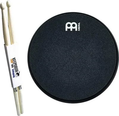 Obrázok produktu pre Meinl MMP6BK Cvičný pad 6 palcov s paličkami
