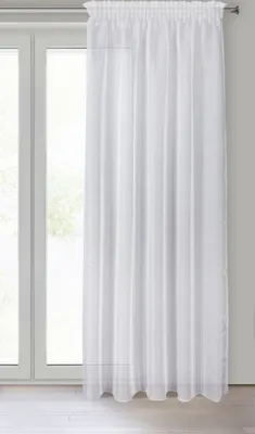 Obrázok produktu pre Dekoratívny záves s trblietkami a páskou ALLA biely 140x270 cm (cena za 1 kus) MyBestHome