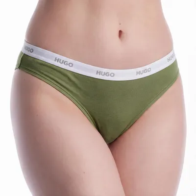 Produktbild von BOSS Klassischer Damen-Slip aus elastischer Baumwolle mit Logo 50557102