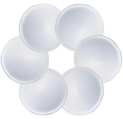 Imagen del producto de Acolchados para sujetadores deportivos y bikinis - Blancos - 3 pares