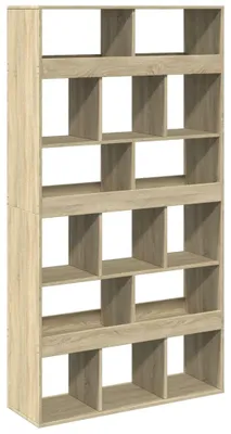 Obrázek produktu pro vidaXL Knihovna Sonoma dub 100x33x187,5 cm Materiál na bázi dřeva