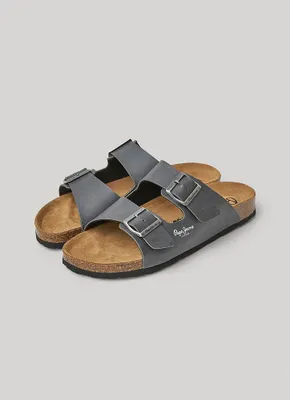 Zdjęcie produktu dla Sandały Pepe Jeans Bio Double Natural  rozmiar 43 dla mężczyzn  rozmiar 43