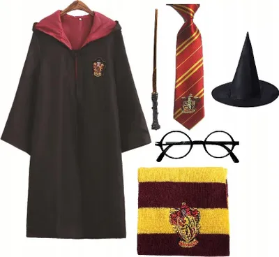 Immagine prodotto di Korbi | Costume Harry Potter - Taglia M - Mago Magico - Incl. mantello e accessori