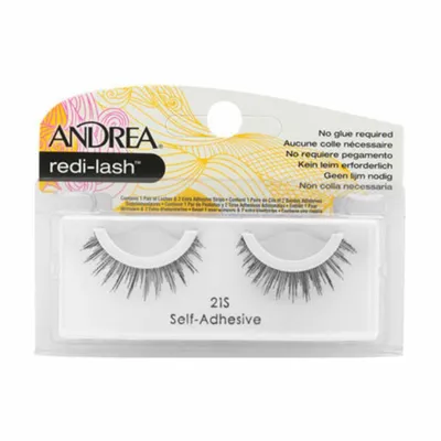 Image de Faux cils Eurostil, autocollants, 21 pièces, noir, 1 paquet
