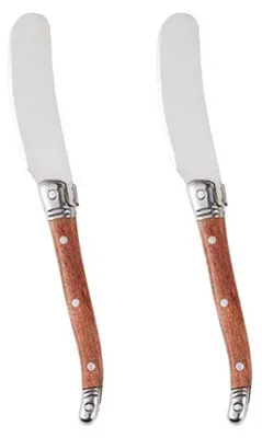 Image de Lot de 2 spatules en bois avec manche