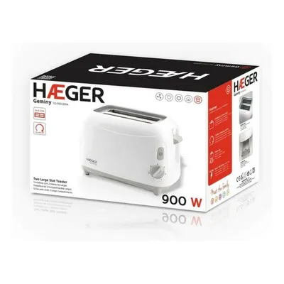 Immagine prodotto di Tostapane Haeger TO-900.005A Bianco 900 W