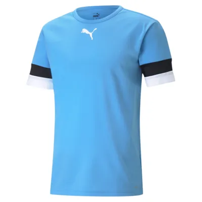 Immagine prodotto di Puma calcio teamRISE maglia uomini blu chiaro bianco nero taglia M