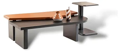 Immagine prodotto di Set tavolino da salotto Tavolino in legno Mobili moderni 3 pezzi Tavolino da divano