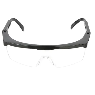 Produktbild von Schutzbrille farblos splitterfrei Arbeitsschutz Arbeitsschutzbrille Antibeschlag Antispeichel Augenschutzbrille Vollsichtbrille Transparent