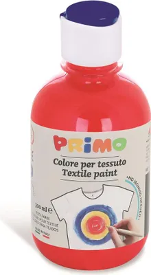 Obrázok produktu pre Farba na textil Primo červená 300 ml