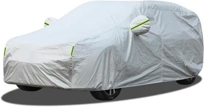 Productafbeelding van Famanu universele autoverdekker, waterdicht - Volledige bescherming voor SUV's (350-530 cm)