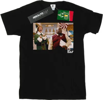 Produktbild von Elf - "Christmas Store Cheer" T-Shirt für Herren BI24075 (XXL) (Schwarz)