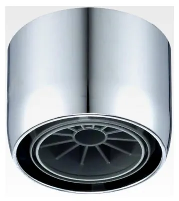 Produktbild von Strahlregler M22x1 für Niederdruck-Wasserhahn, Innengewinde, Anti-Kalk, verchromt, kompatibel mit Neoperl Neostrahl ohne Durchflussbegrenzung für Küche und Bad - 2 Stück