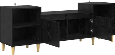 Immagine prodotto di mobile TV vidaXL look rovere nero 160 x 35 x 55 cm materiale in legno