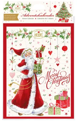 Produktbild von Heidel 'Weiße Weihnacht' Adventskalender