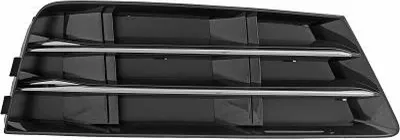 Produktbild von DIEDERICHS Lüftungsgitter Grill Stoßfänger für AUDI A4 B9 Avant (8W5, 8WD) Chrom/Schwarz