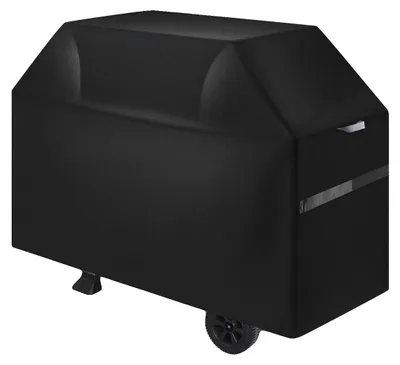 Productafbeelding van VEVOR Grillhoes (1651 mm), beschermhoes voor buitenbarbecues, waterdicht en weerbestendig, gemaakt van duurzaam 600D polyester met klittenbandsluiting