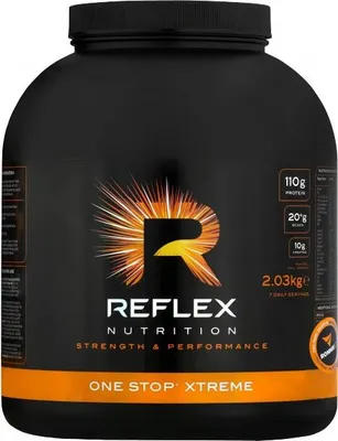 Immagine prodotto di Reflex Nutrition One Stop Xtreme 2030 g Cioccolato / Guadagnatori / Miscela all-in-one per il massimo anabolismo