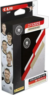 Produktbild von Panini DFB 2025 – 125 Jahre Fußballgeschichte Sticker – POCKET TIN