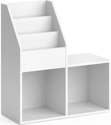 Produktbild von Vicco Bücherregal Luigi, 72 x 79 cm, Weiß