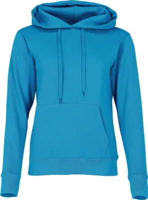Produktbild von Fruit of the Loom Ladies Classic Kapuzen-Sweat Farbe: azurblau + GRATIS MyShirt Stoffbeutel Größe: S