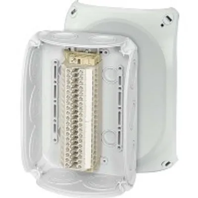 Produktbild von Reihenklemmenkasten 1,5-4qmm, 19 Klemmen RK 1019 T