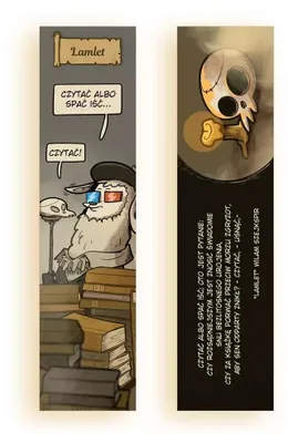 Produktbild von Karton-Lesezeichen - Lamlet