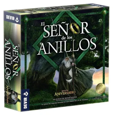 Produktbild von Devir El Señor De Los Anillos 2021 Brettspiel Durchsichtig  Durchsichtig One Size
