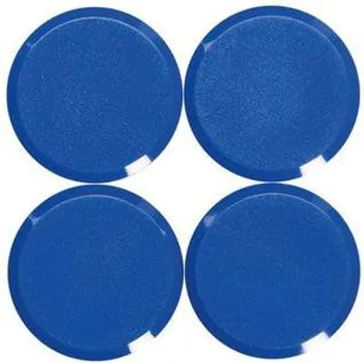 Produktbild von MAUL Magnet MAULpro rund 4 Stück 0,6 kg Kunststoff Ferrit bruchsicher erodiert lackiert Ø 2.9 x 1.1 cm blau