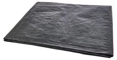 Wasserfeste Plane 3,65 x 2,4 m, 2 Stück, PP, 300 g/m²