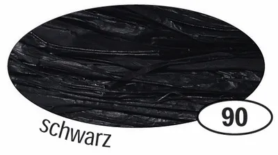Image de Folia Raphia naturel, fagot de 50g, noir