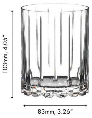 Zdjęcie produktu dla Zestaw Riedel Resort Double Rocks – 8 sztuk
