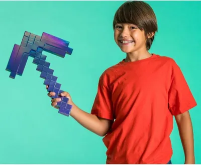 Produktbild von Minecraft Iridescent Spitzhacke 40 cm