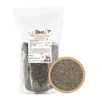 Obrázok produktu pre Nasiona chia 500g Brat.pl