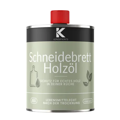 Produktbild von Kenzopaints 1Liter Schneidebrettöl Holzöl Pflegeöl Lebensmittecht Arbeitsplatten
