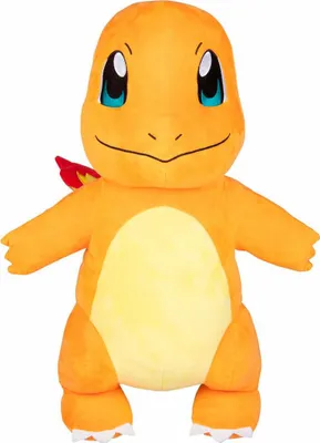 Immagine prodotto di Jazwares - Pluszowa Maskotka Charmander 60cm z Pokemon, Oficjalny Produkt