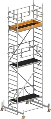 Produktbild von Layher Zifa P2 SAFETY PLUS mit Doppelgeländer, 1426215 max. Plattformhöhe, 4.76 m